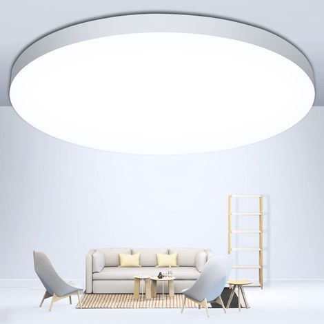 LED-Deckenleuchte, 24 W, 6500 K, 2000 lm, IP44 wasserdicht, runde, moderne, schlichte weiße Badezimmerleuchte für Keller, Ø 30 cm (1/5)