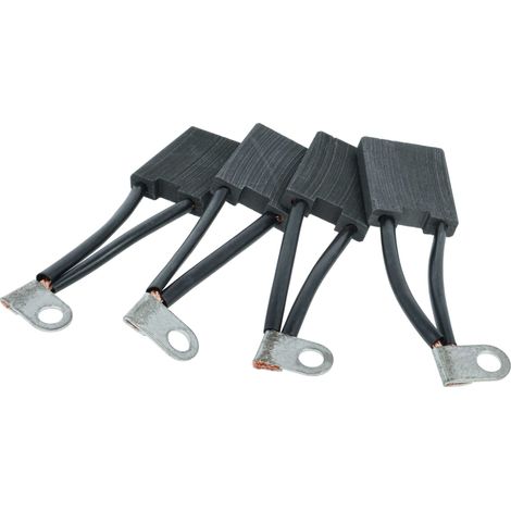 vhbw 4x Kohlebürste 26 x 22 x 6 mm Ersatz für Jungheinrich 14322610 für Hubwagen, Gabelstapler