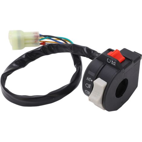 Interrupteur de Guidon Gauche ATV 5FK 83975 11 00 pour Banshee 350/YFZ350 2002-2006 avec Commande Phare Stop (1/5)