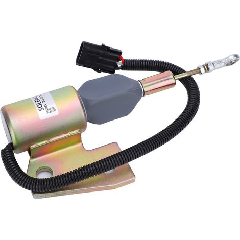 Abschaltmagnetventil für Cummins 4BT Flammenausfall-Park-Ölabschaltschalter 3991167 12V (1/5)