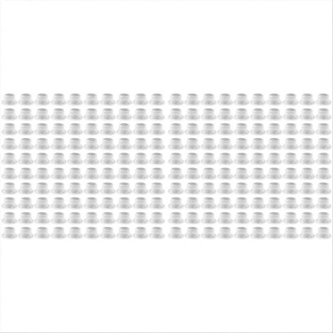 Auslaufsichere Dichtungsringe für Wasserhähne, 100 Stück, weiße, transparente Silikon-Rohrdichtung, universelles Sanitärzubehör (1/5)