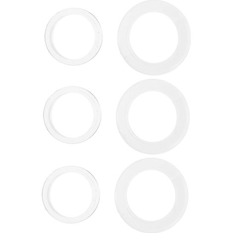 Anneau de Trou de Parasol de Table, Lot de 6 Sets, Silicone, Fixation (1/5)