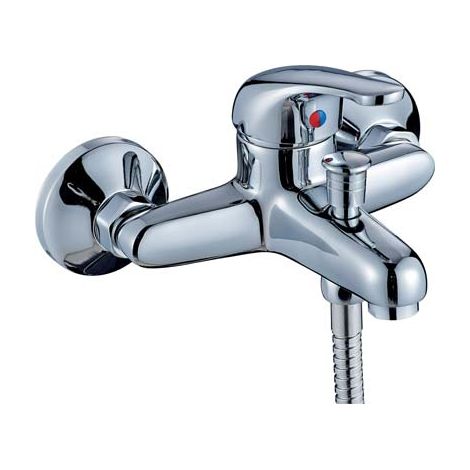 MISCELATORE VASCA SIRIO H23 CROLLA  OTTONE CROMATO