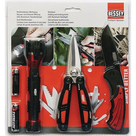Juego de herramientas multifunción DBST, longitud cerrada 100 mm, longitud de corte b 55 mm BESSEY