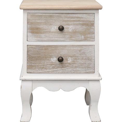 Maison Exclusive - Nachttisch 35x30x50 cm Paulownia Holz