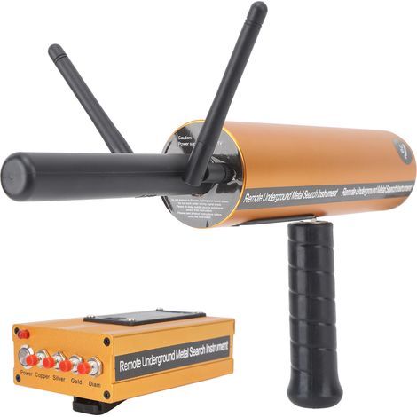 Intelligent metal detector, 20m depth, gold, 2 antennas, AKS 1000m rangefinder (1/5)