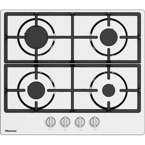Hisense GM643XHFCI. Colore del prodotto: Acciaio inox, Posizionamento dell'apparecchio: Da incasso, Dimensione della larghezza del piano cottura: 60 cm. Tipo di controllo: Manopola, Posizione di co... (1/3)