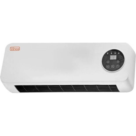 Termoconvettore a Parete con Telecomando 2000W Stufa a Muro Vinco