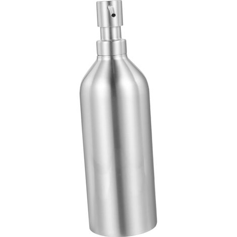 Dispensador de acero inoxidable, botella de champú recargable para baño, dispensador de loción