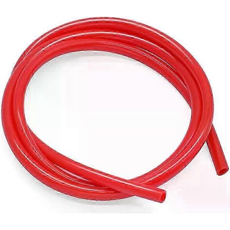2020 Newest 1m Motorcycle Bike Fuel Gas Oil Delivery Tube Hose Petrol Pipe 5mm I/d 7mm O/d Universal Moto Accessories Parts( Red) (1/5)