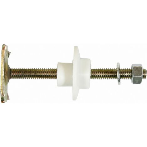 Fissaggio del lavabo con piastra 8x140 mm, 2 pezzi.
