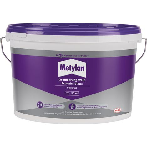 Metylan Tapezier-Grund für Vliestapeten, 5 L (1/3)