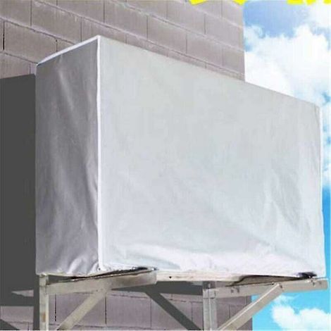 Outdoor Cover Air Conditioner Waterproof Cleaning Anti-snow Cover (80x28x54cm) (1/5)