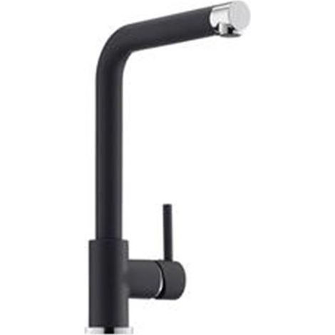 Naber LINEA Küchenarmatur Gramix 1 Chrom/Cin-Nagranit espresso (1/4)