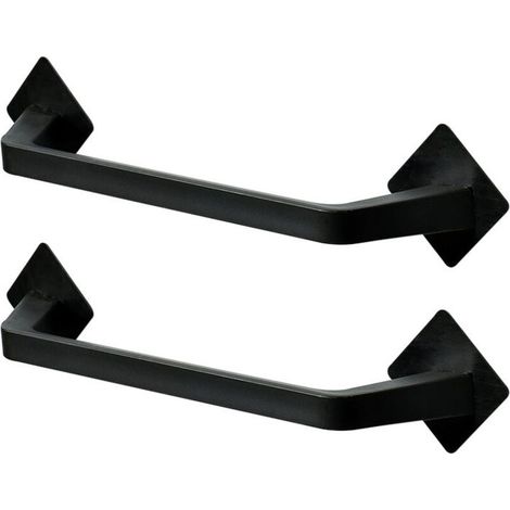 Porte-serviettes sans perforation, rangement sanitaire pour WC et bain