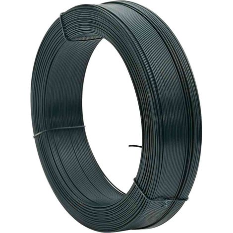 Fence Binding Wire 250 m 2.3/3.8 mm Steel Blackish Green vidaXL
