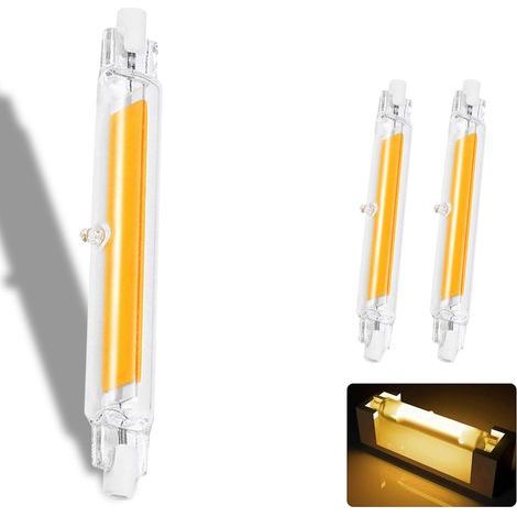 R7S 118mm 20W LED-Lampe, flimmerfrei, warmweißes Licht 3000K 2000lm, AC 220-240V, 360° Abstrahlwinkel, 2er-Pack. (1/5)