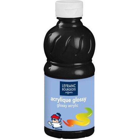 Peinture acrylique liquide - LEFRANC ET BOURGEOIS - 807541 - Glossy - 250 ml - 10 couleurs vives (1/2)