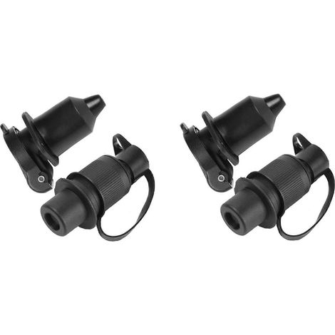 Adaptateur de prise de remorque 2X pour camping-car, câble d'alimentation, connecteur de prise 3 broches de style européen (1/5)