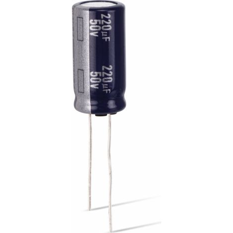 Condensateur JAMICON 470µF, 25V, radial, entre-axes 5 mm