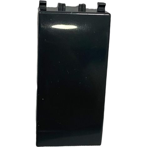 Set 4 tappi copriforo nero frutti compatibile con vimar plana protezione tappo per supporti copri fori placchetta interruttore pulsante (1/3)