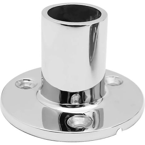 Quincaillerie de base de bateau en acier robuste, poteau, colonne de base de bateau, base ronde pour yacht, acier inoxydable