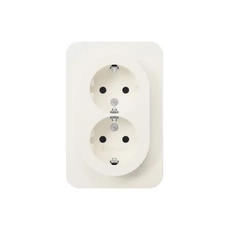 enchufe doble Berker 47592089 termoplástico 250 V IP20