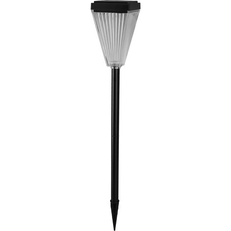 Solar-Gartenleuchte, wasserdicht, einstellbare Farbtemperatur, automatische Ein-/Ausschaltfunktion, LED-Landschaftsleuchte für Terrasse, Gehweg, Einfahrt (1/5)