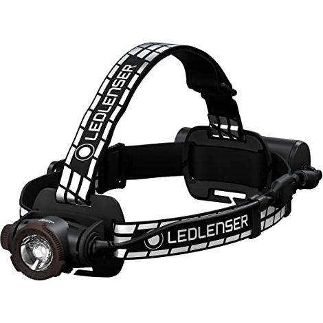 Ledlenser H7R Signature Premium Torcia frontale LED, ricaricabile, impermeabile IP67, 1200 lumen, Bluetooth, dimmerabile, portata luminosa 260m, cavo di ricaricamagnetico USB (1/4)