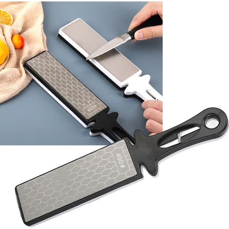 Aiguiseur de Couteaux Diamant Double Face 400/1000 Grain pour Ciseaux et Rasoirs (1/5)