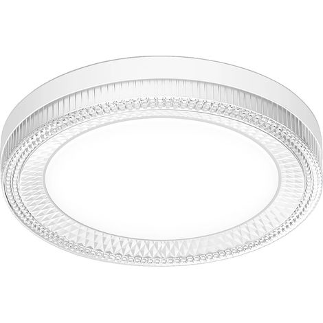 Lámpara de techo, diseño ultrafino, bajo consumo energético, 36 W, luz blanca fría, 2 unidades. (1/2)