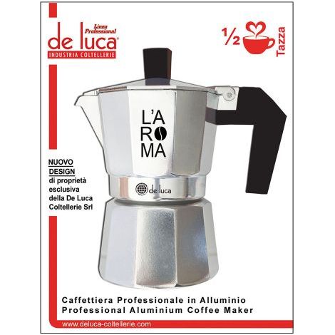 CAFFETTIERA M.co nero - 1/2 tazza