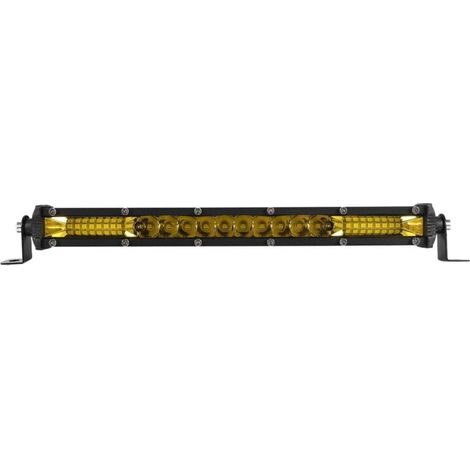 Barre Lumineuse LED 12 Pouces Éclairage Toit Travail Camion SUV 12V 24V Faisceau Inondation Tout Terrain (1/4)