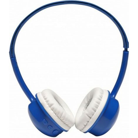 AURICULARES BLUETOOTH DENVER AUX PARA USAR CON CABLE USB 3.5MM NIÍ‘OS BTH-150 BLUE (1/2)