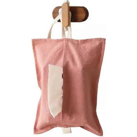 Boîte de rangement pour mouchoirs en tissu de coton doux et lavable ( ) (1/5)