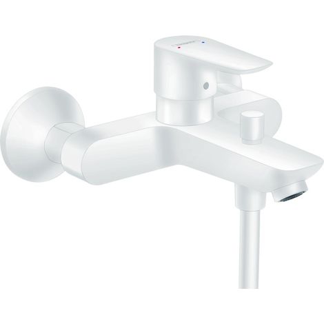 Hansgrohe Talis E - Grifo de bañera, blanco mate 71740700 (1/5)