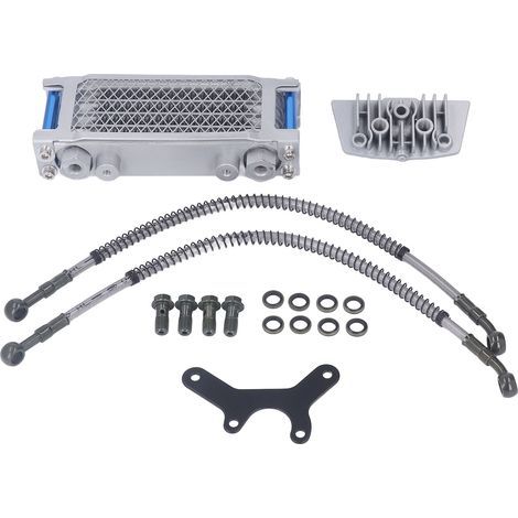 Motorölkühler-Baugruppe, Ersatz-Ölkühlsystem-Kit für Monkey 125 (50–150 cm³) Dirtbikes (1/5)