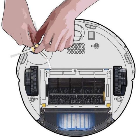 Kit Accessoires Roomba Serie 600 - 10 Pièces Compatibles 605 610 616 620 625 630 631 632 639 650 651 660 670 680 681 691 - Filtres Brosse Latérale Brosse En Soie Outils De Nettoyage (1/5)