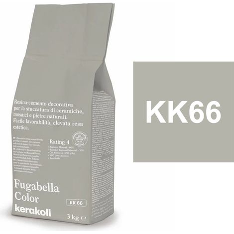 Fugabella color kk 66 resina-cemento stuccatura 3kg (1/2)