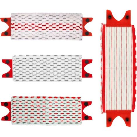 3 Pcs für Vileda Ultramax Mop Refill Mop Tuch Mikrofaser Ersatz Abdeckung für Vileda O-Cedar, boden Mop Pad (1/4)