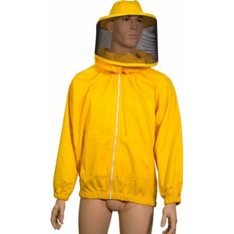 Camiciotto Compatto con Maschera Rotonda e Zip Taglia S S