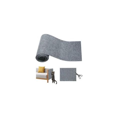 Protection Canape Anti Griffe Chat, Tapis Griffoir Autocollant, Protege Canapé-40×200cm Gris 1 (1/5)