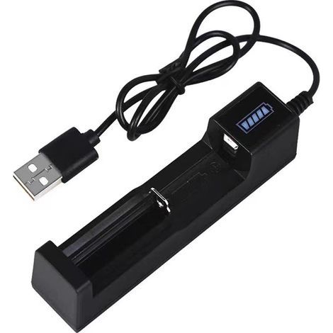 caricabatterie universale, caricabatterie intelligente, mini caricabatterie multifunzione per batterie ricaricabili (1/5)