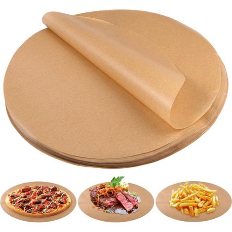 150 Pièces Papier Sulfurisé Rond,26 cm Sulfurisé Rond (1/5)