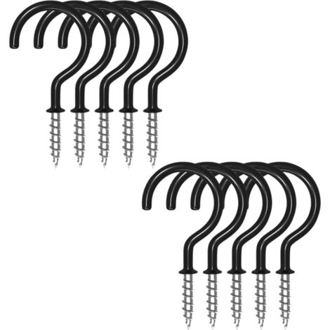 Lot de 30 crochets pour tasses, crochets à visser de 5 cm, porte-tasses, crochets de suspension robustes (1/5)