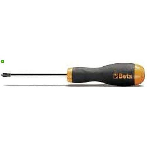 Cacciavite phillips ph0 Beta con impronta a croce lama testa nera 3 x 100 mm