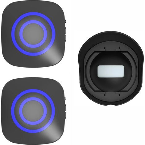 Bewegungsmelder, Türklingel, Sprachnachricht, Infrarotsensor, Funkset, Bewegungsmelder, drahtlose Türklingel, Modell 2