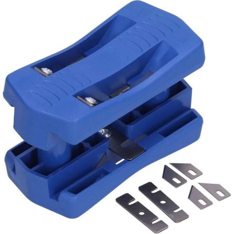 Araseur De Chants - En Pvc Haute Qualité - Pour Bandes De Chant De 15 À 40 Mm Et Épaisseur Jusqu’à 0.5 Mm - Pour Menuiserie Et Meubles - 1 Pièce