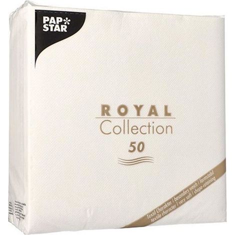 Servilletas papstar royal collection celulosa 40x40 cm 50 uds (1/3)