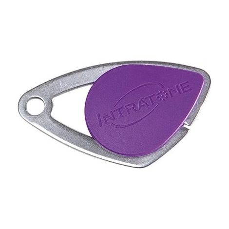 INTRATONE - Badge mifare de Proximité Intratone violet 08-0109 - Sécurisé RFID Étanche IP68 Accès Contrôlé pour Copropriétés et Immeubles Programmation par Syndic uniquement